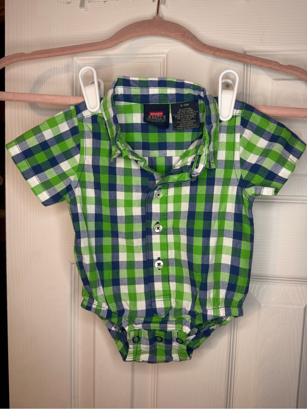 Boys Wrangler Onesie